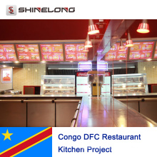 Proyecto de cocina del restaurante Congo DFC